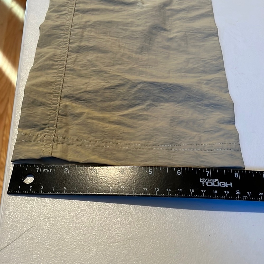Canyon Creek tan XXL climate control lightweight  convertible zip cargo pants - Picture 6 of 13